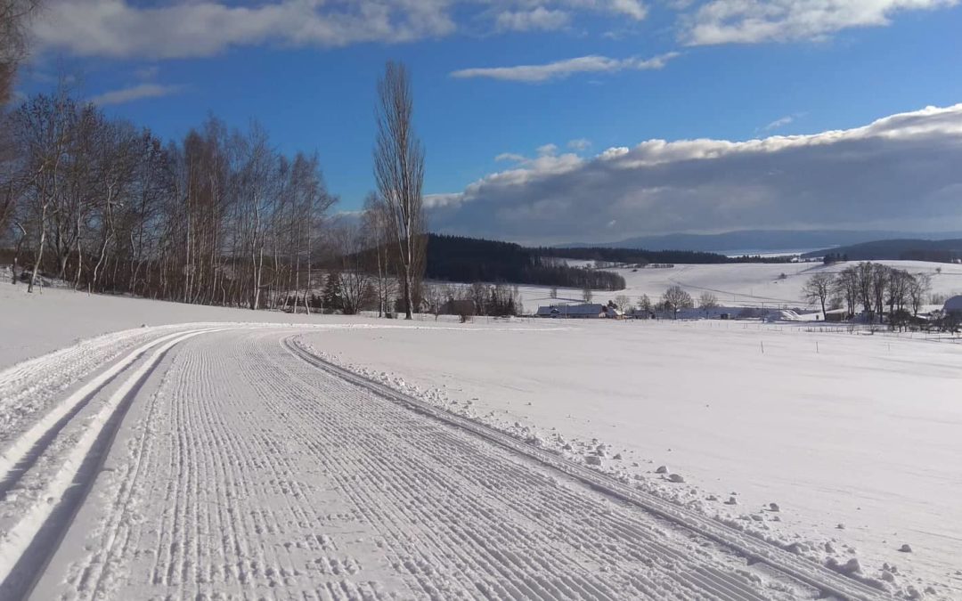 Stopy v okolí Horní Plané a Hůrky protaženy