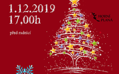 Hornoplánští rozsvítí vánoční strom první prosincovou neděli