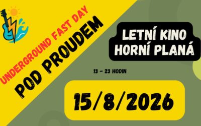 POZVÁNKA: ROCKOVÝ FESTIVAL POD PROUDEM 2026